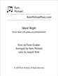 Silent Night SA choral sheet music cover